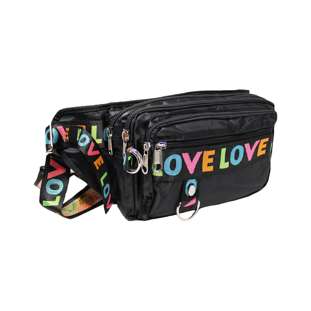 Cangurera impermeable LOVE - 8441