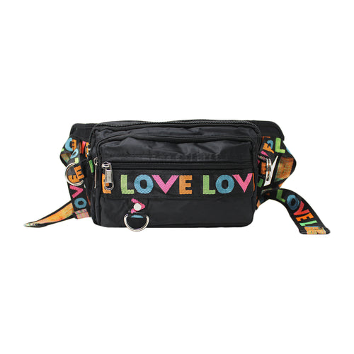 Cangurera impermeable LOVE - 8441