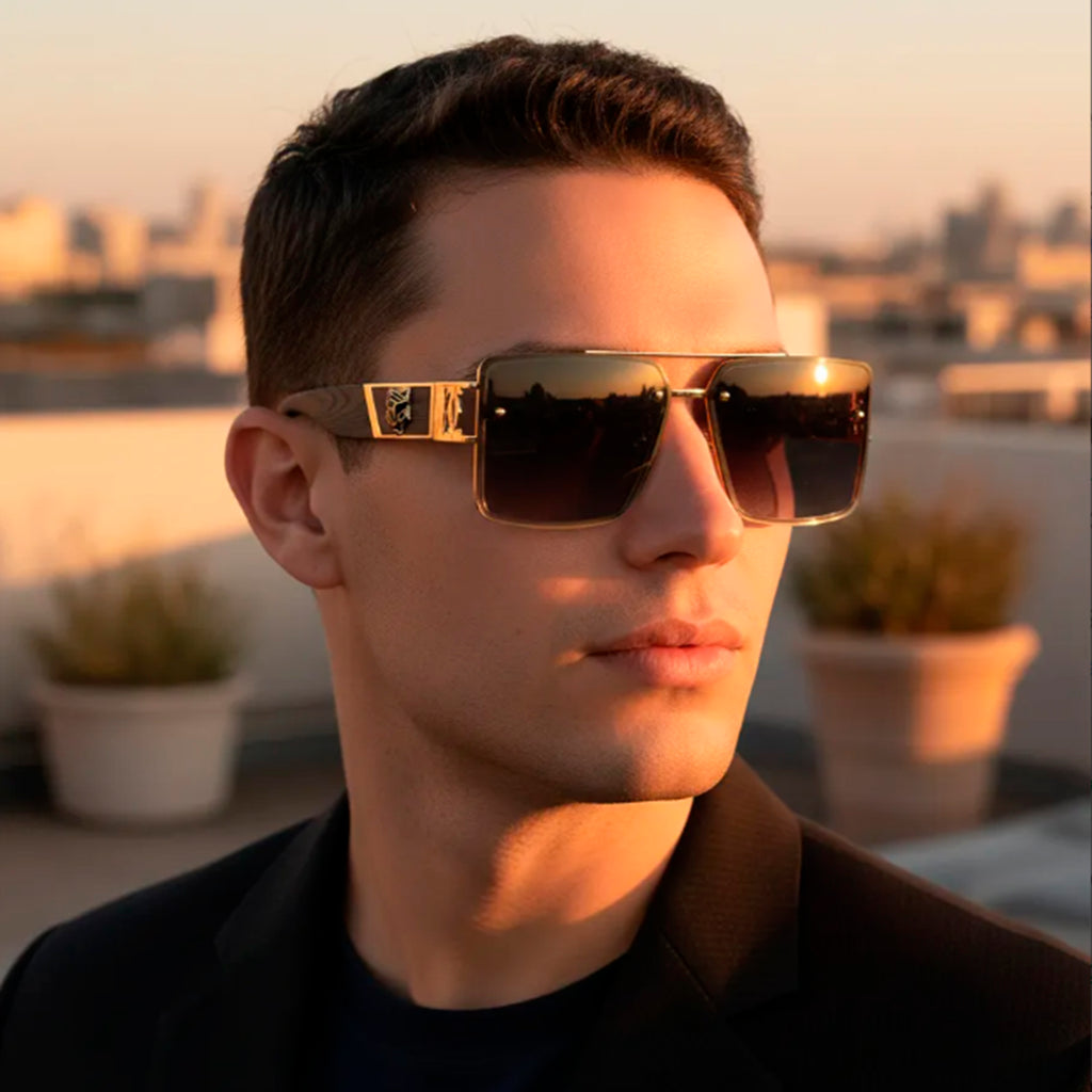 Gafas de sol jaguar cuadradas - 9595