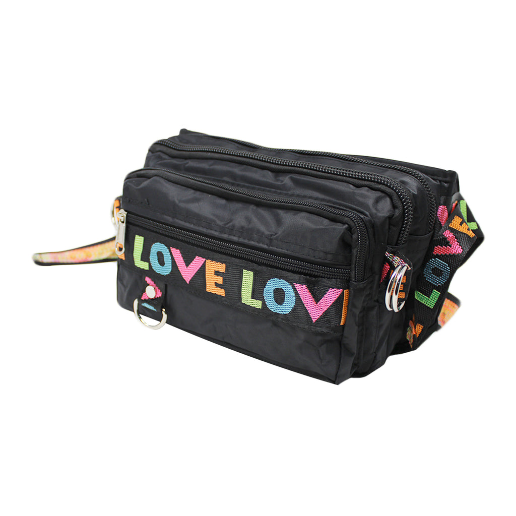 Cangurera impermeable LOVE - 8441