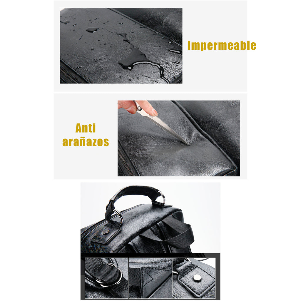 Mochila vinipiel NEGRA