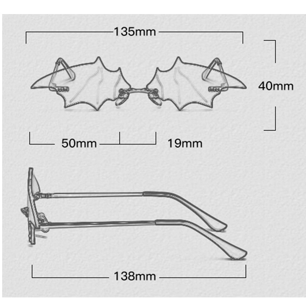 Gafas de sol murciélago - 4145